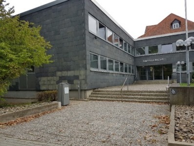 Eingangsbereich des Amtsgerichts