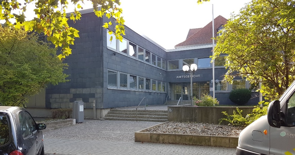 Eingang des Amtsgerichts Wolfenbüttels